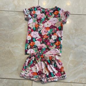 Posh peanut pajama ruffle set